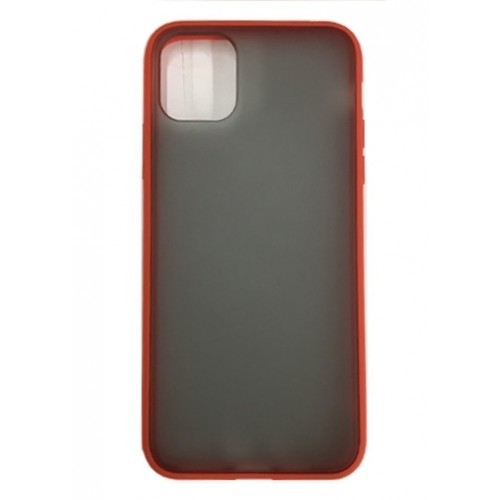 iPhone 12 Mini (5.4) Smoke Transparent Twotone Red
